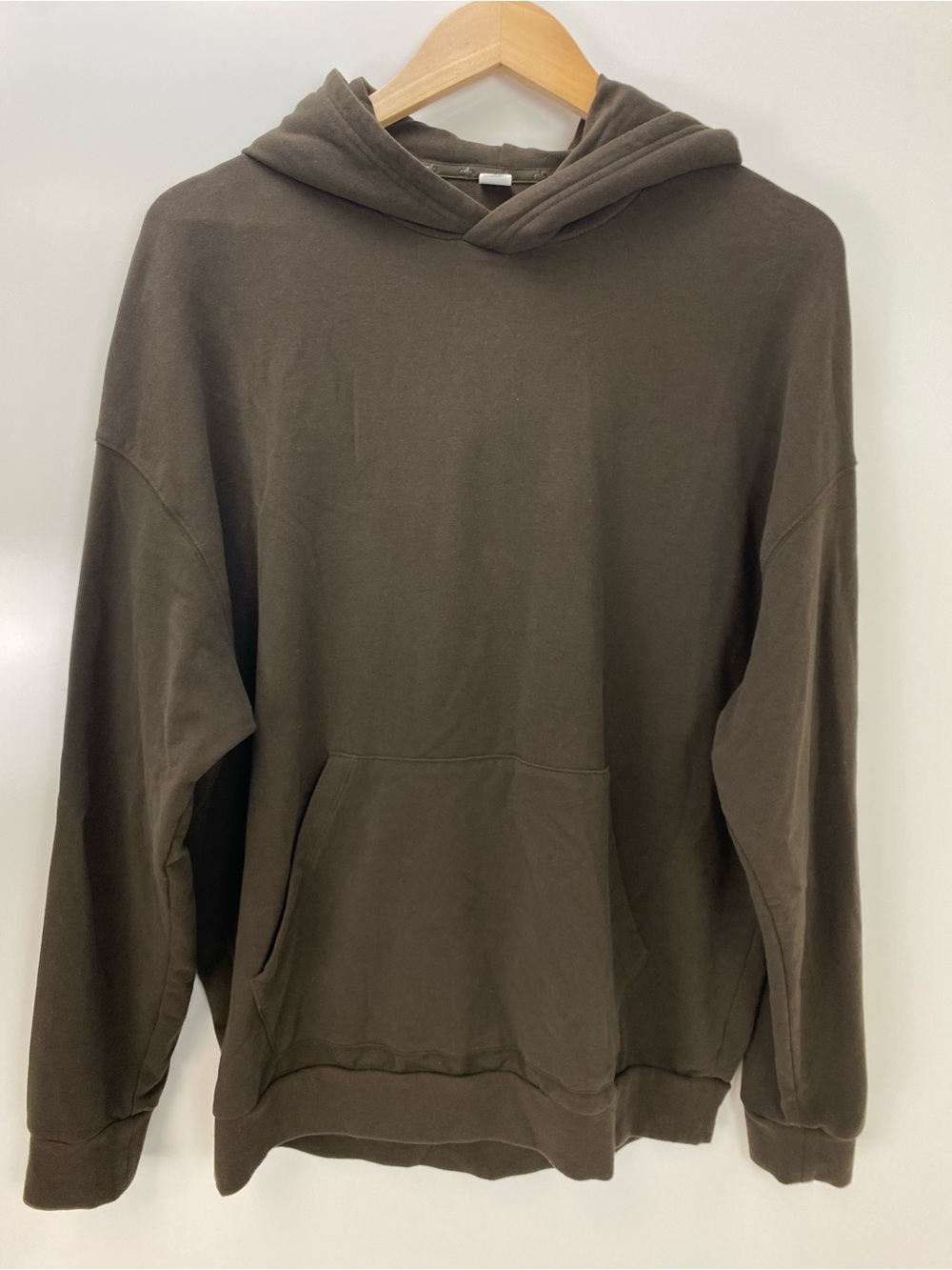 ALO Yoga Men's Brown Hooded Sweatshirt